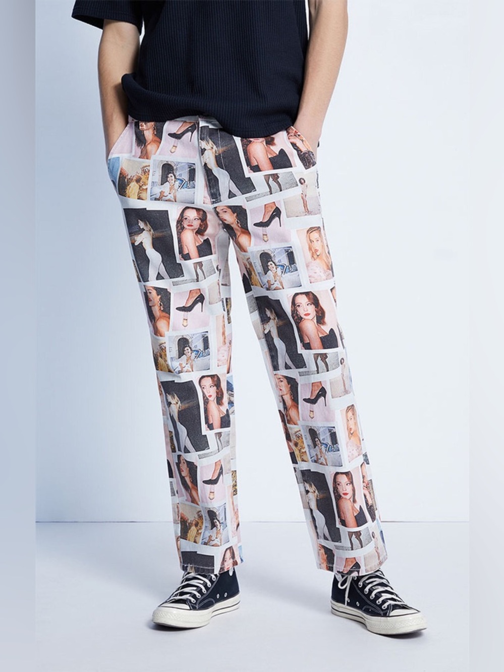 Playboy Playboy by Pacsun Polaroid Pants Sz 36x29  (Unisex)